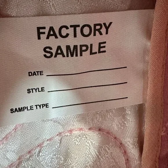 Hunter Bell Hightower Coat Pink Heart Quilted Velvet Factory Sample Sz 4 - Picture 13 of 16